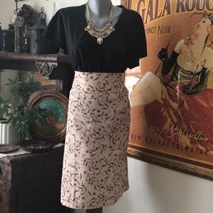 LuLaRoe pheasant Cassie pencil skirt